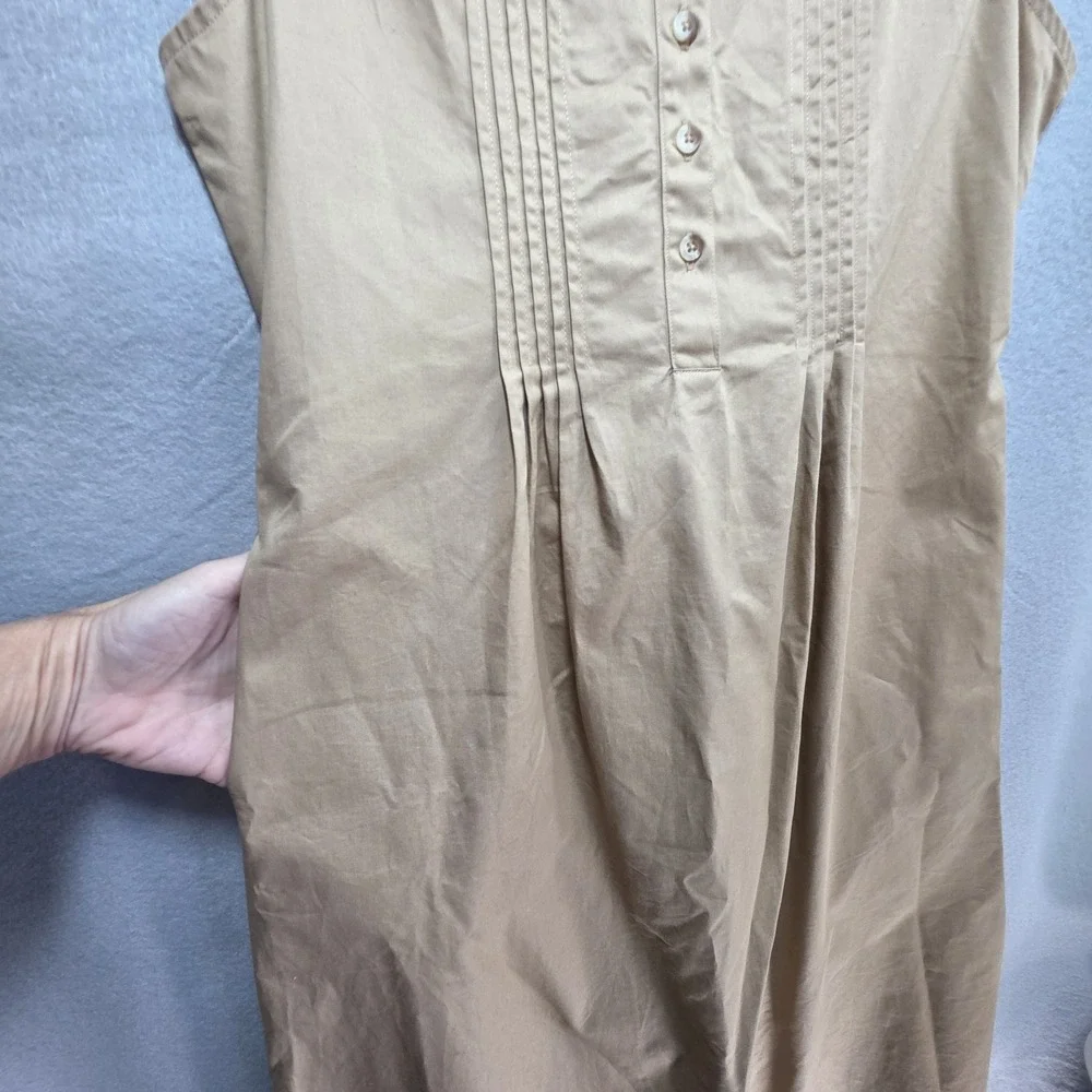 The Vermont Country Store Pintuck Jumper Dress Womens S Maxi Prairie Cottagecore